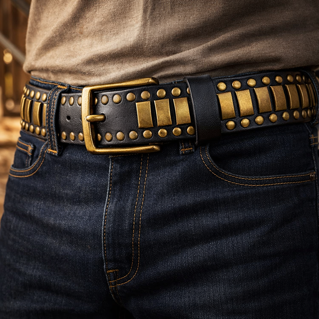 Harriet Genuine Leather Belt