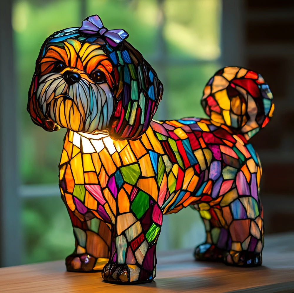 Mimine – Magical Colored Glass Lamp for Dogs