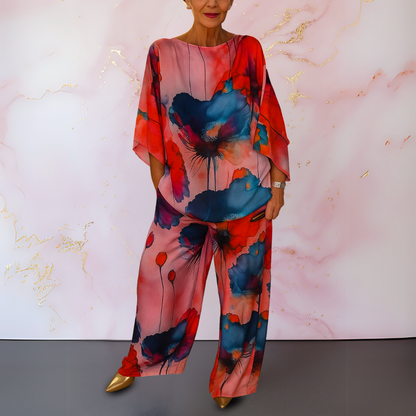 Moniek™ | Satin Two-Piece Women's Set