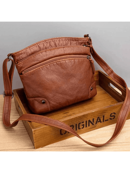 Freya - Leather Shoulder Bag