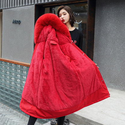 Mid Length down padded jacket