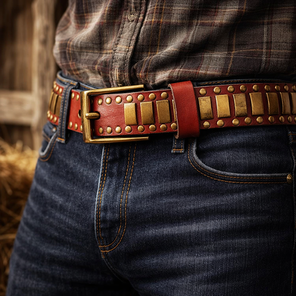 Harriet Genuine Leather Belt