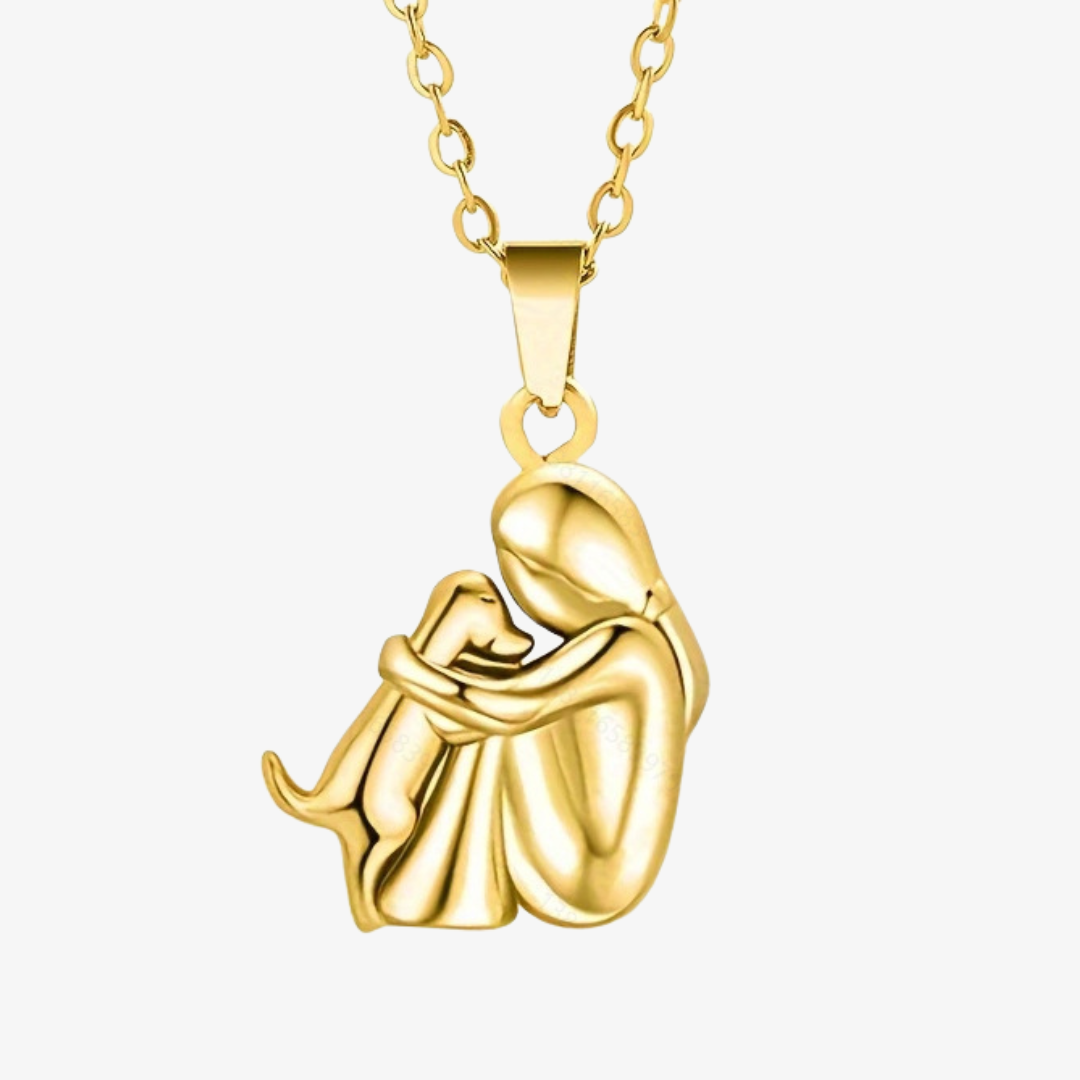 Elin - Dog Pendant Necklace
