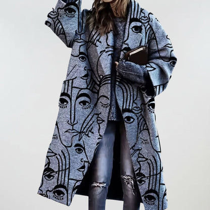 Amelia | Oversized Check Coat