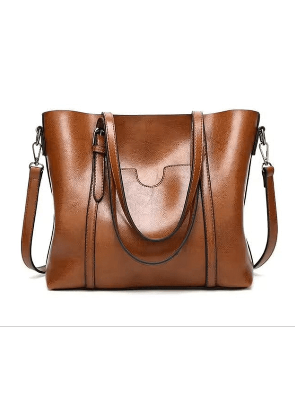 Clara - Sleek Leather Shoulder Bag