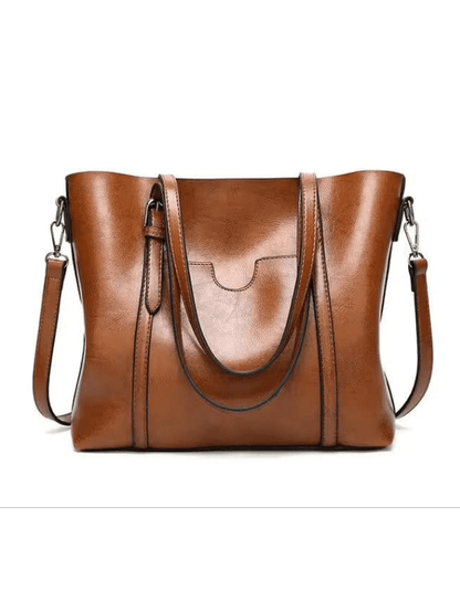 Clara - Sleek Leather Shoulder Bag
