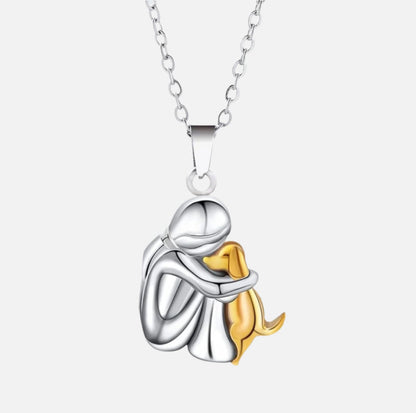 Elin - Dog Pendant Necklace