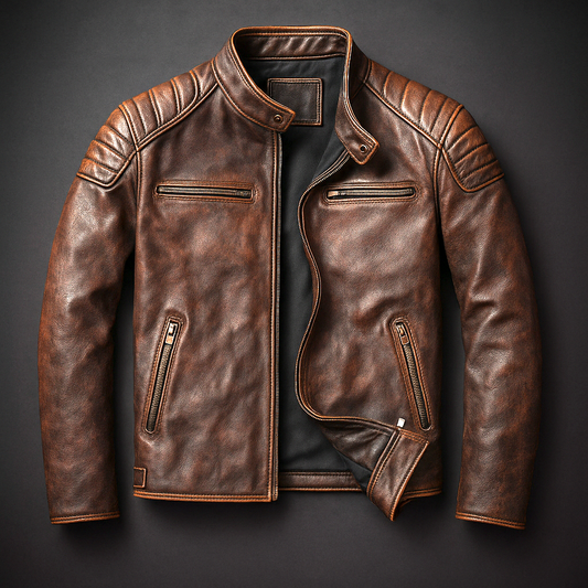Barger Vintage Leather Jacket