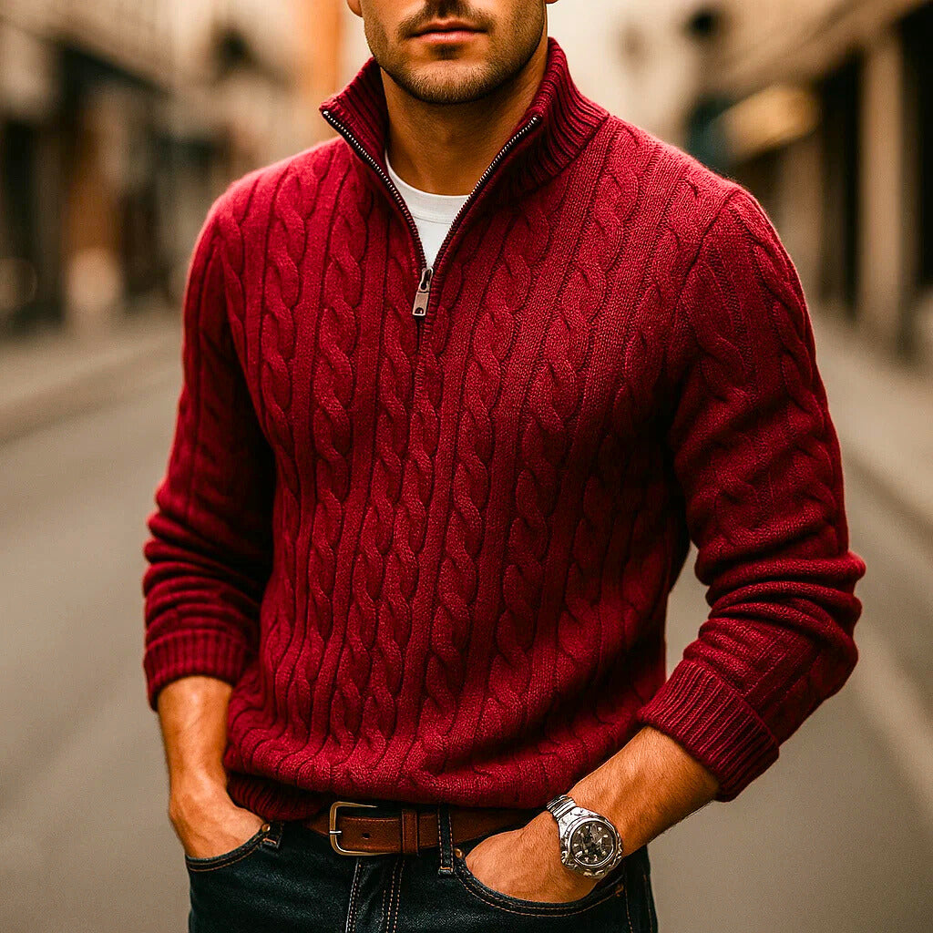 CARLTON KNIT QUARTER ZIP