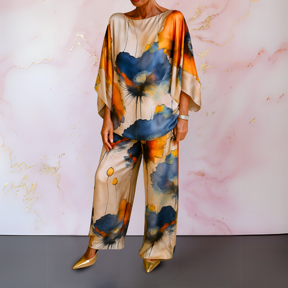 Moniek™ | Satin Two-Piece Women's Set