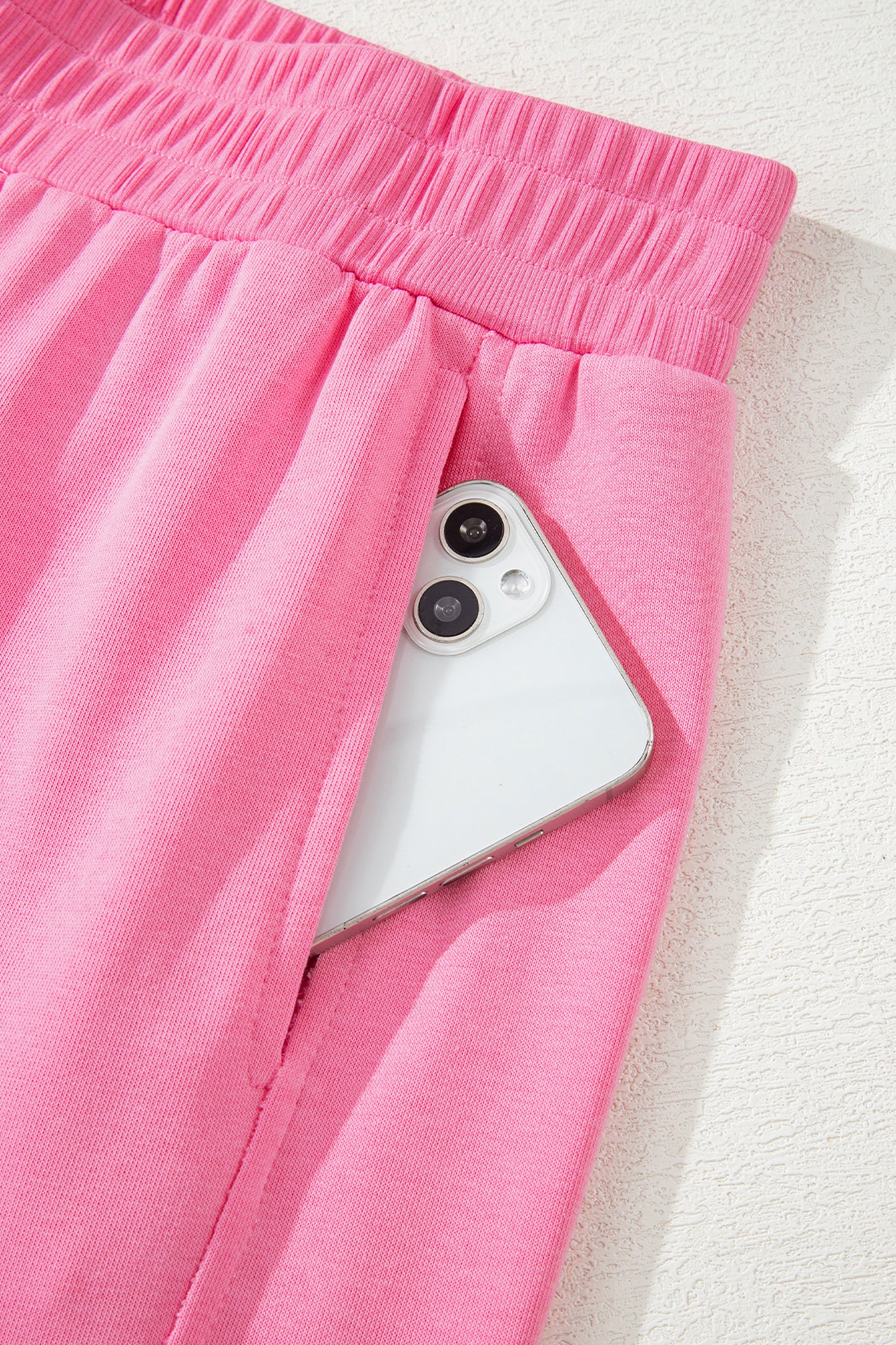 Ribbed Tank Top and Sweatpants Set