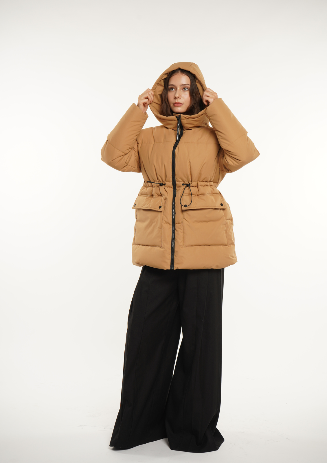 EVA | HOODED PUFFER JACKET SPLASHPROOF