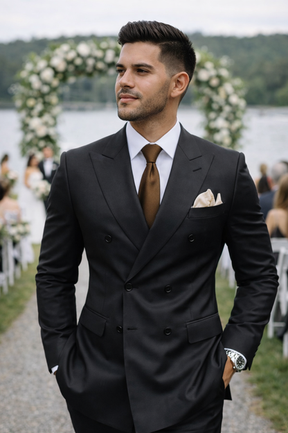 Double-Breasted morden Tailored Suit set