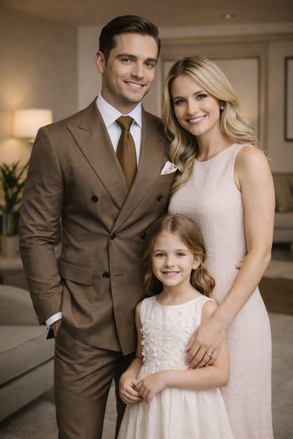 Double-Breasted morden Tailored Suit set