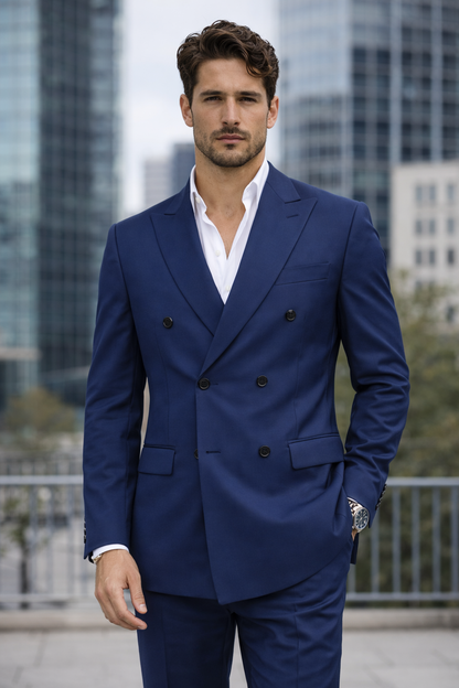 Double-Breasted morden Tailored Suit sets