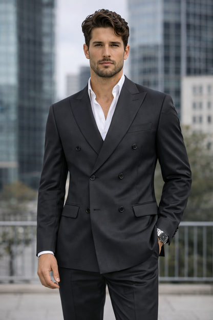 Double-Breasted morden Tailored Suit sets