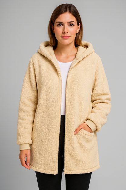 JANE - COZY TEDDY COAT
