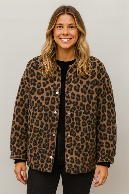 CHARLENE | LEOPARD JACKET