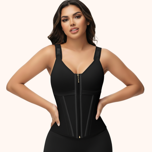 Waist Trainer with Bra Tummy Control Girdle Workout Shapewear