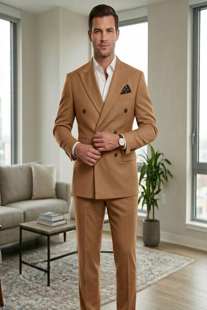 Double-Breasted morden Tailored Suit sets