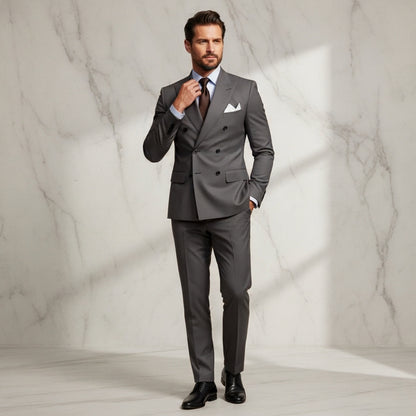 Double-Breasted morden Tailored Suit sets