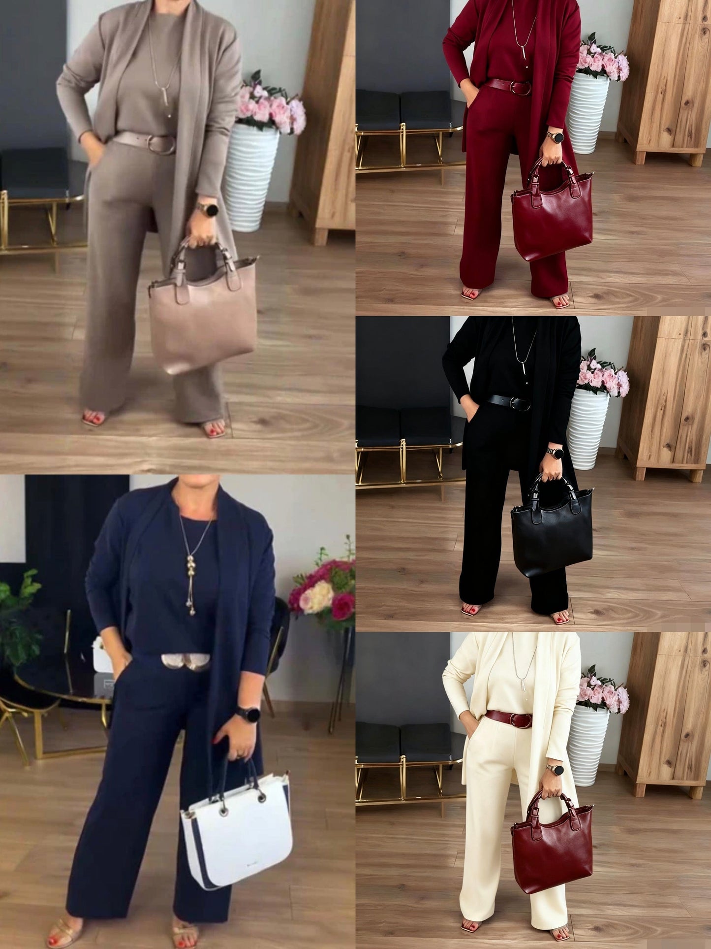 Cassandra Relaxed Knit Set