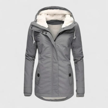 Seravia - Water-repellent autumn jacket with hood