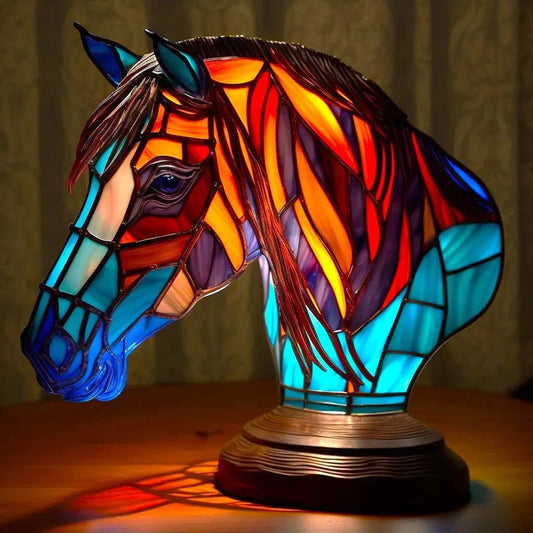 Pupuce – Magical Colored Glass Table Lamp