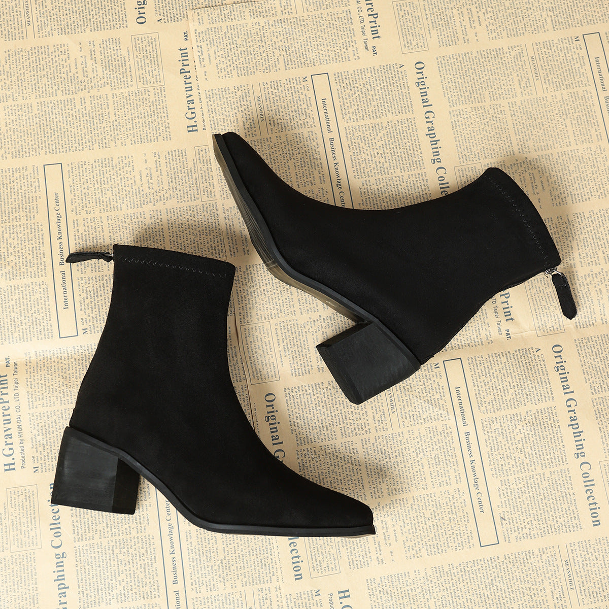Giuliana | Elegant Suede Ankle Boots