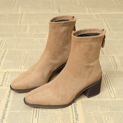 Giuliana | Elegant Suede Ankle Boots