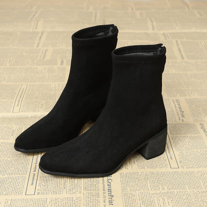 Giuliana | Elegant Suede Ankle Boots
