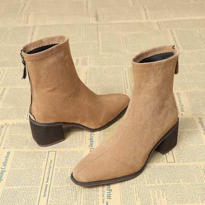 Giuliana | Elegant Suede Ankle Boots