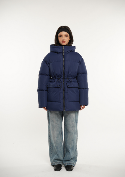 EVA | HOODED PUFFER JACKET SPLASHPROOF