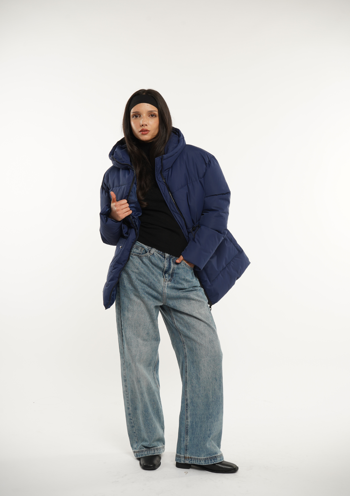 EVA | HOODED PUFFER JACKET SPLASHPROOF