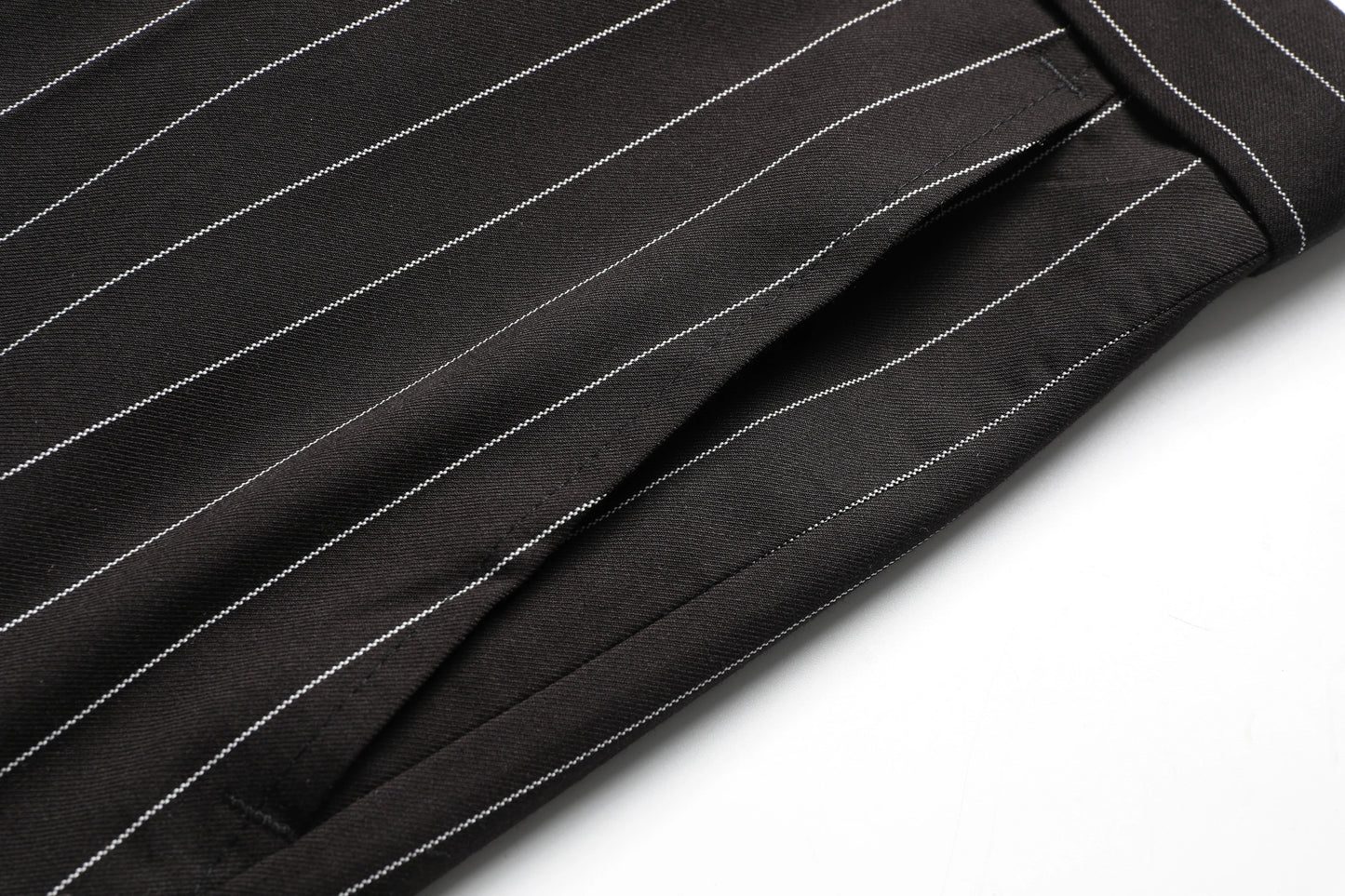 Double-Breasted Suit, Classic Formal Business Wear