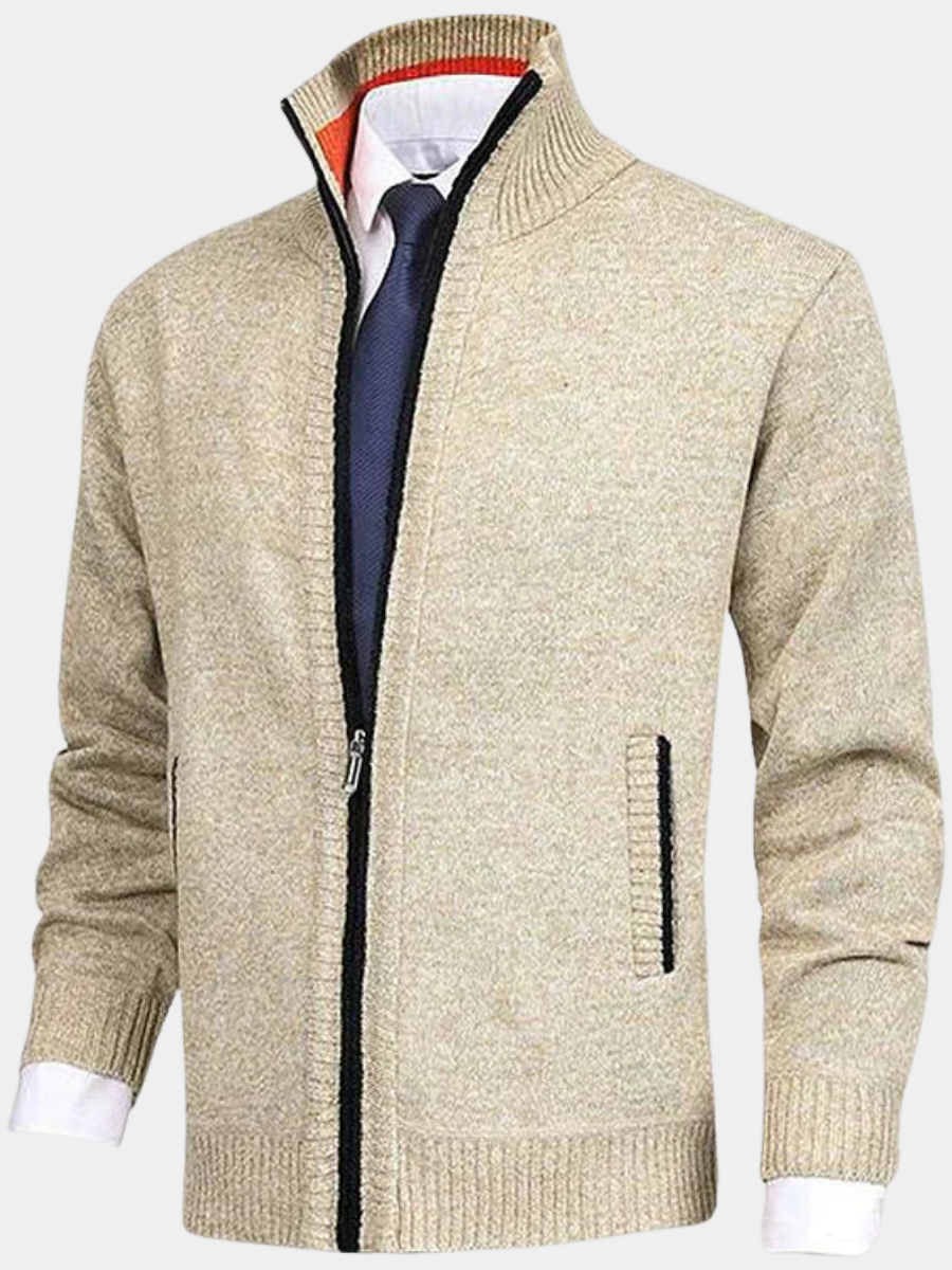 DUMONT LYON | CARDIGAN HOMME À MANCHES LONGUES