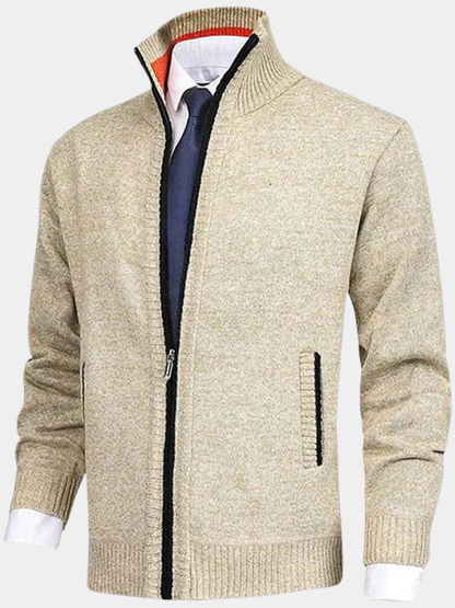 DUMONT LYON | CARDIGAN HOMME À MANCHES LONGUES