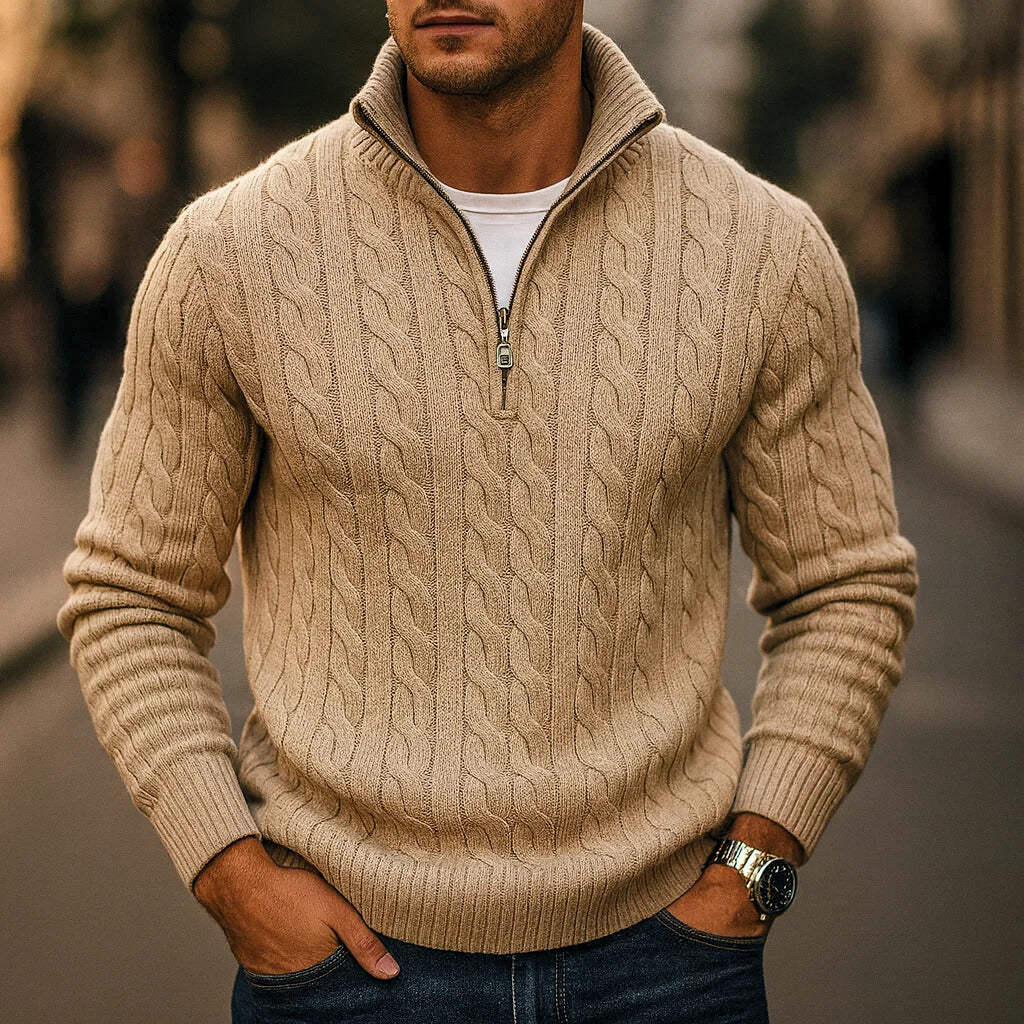 CARLTON KNIT QUARTER ZIP