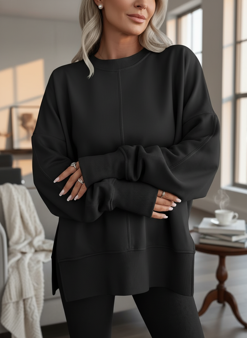 HARRIET- Comfy Oversized Long Sleeve Sweatshirt