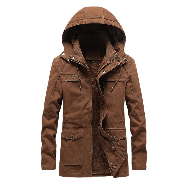 Elegant Windproof Winter Jacket