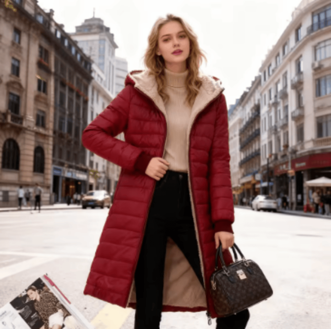 Caro | Sherpa-Lined Winter Coat